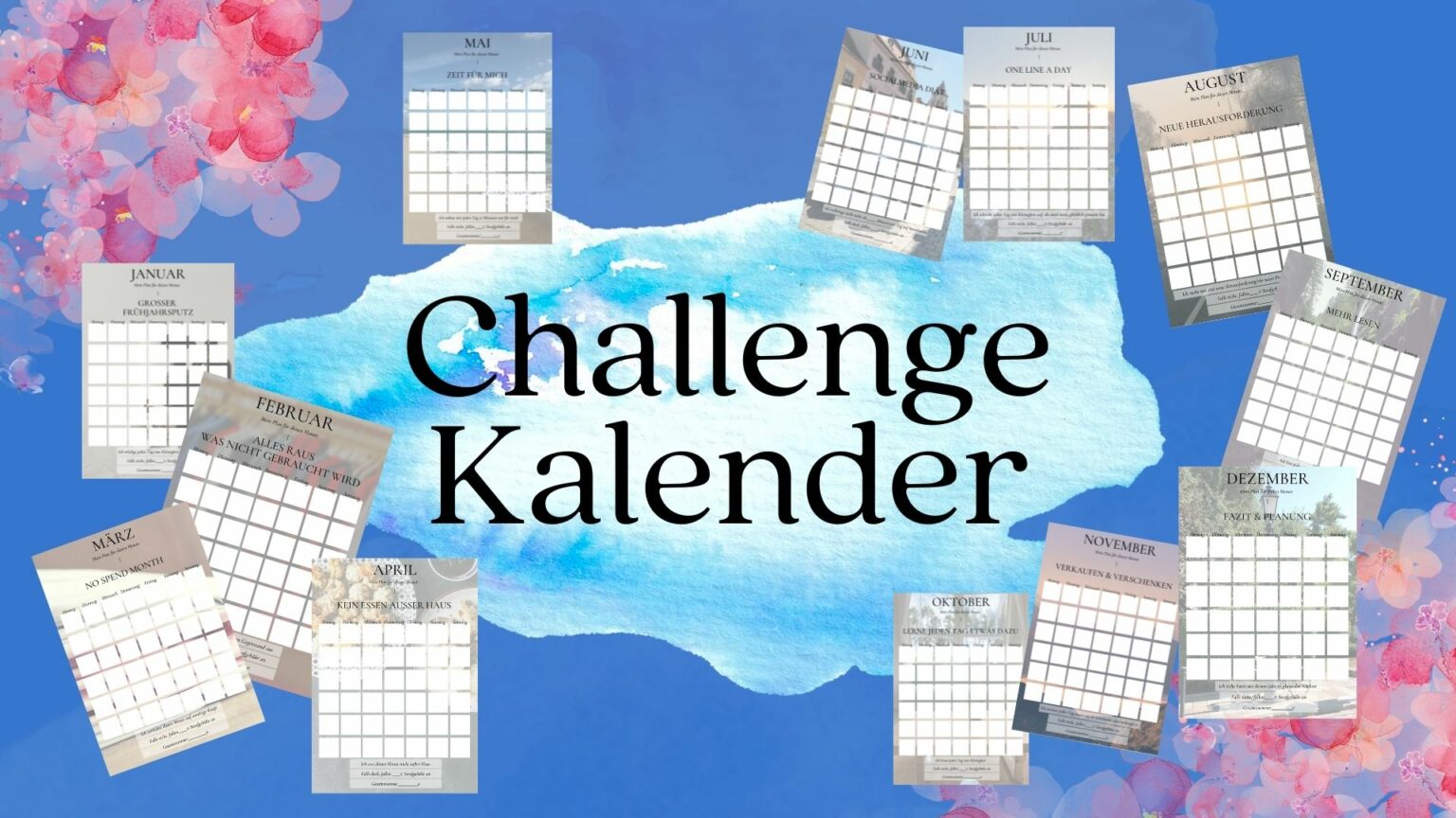 Challenge Kalender - Finanzgräfin